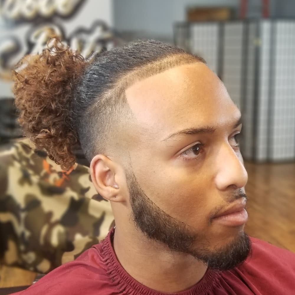 Young man with a quality haircut